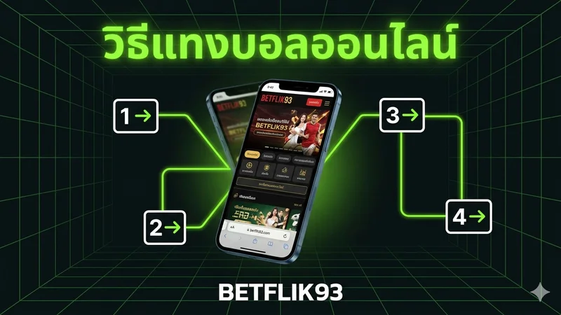 วิธีแทงบอลออนไลน์ BETFLIK93: คู่มือครบสำหรับมือใหม่ 2026